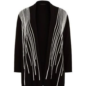 Marina Rinaldi Stitch A Line Cardigan